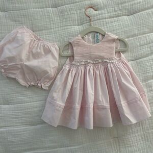 Baby Pink Feltman Brothers dress 6m